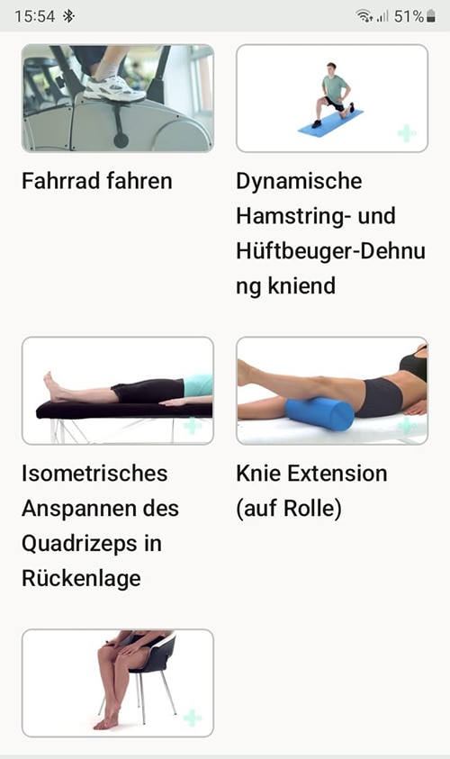 Rectus Femoristendinopathie Übungsprogramm